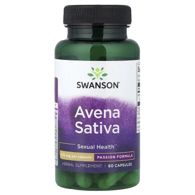 Swanson - Avena Sativa | 60 Capsules (575 mg per Capsule)