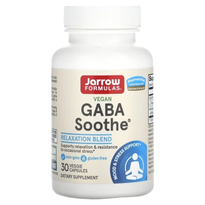 Jarrow Formulas - GABA Soothe | 30 Veggie Capsules