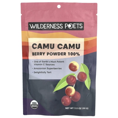Wilderness Poets - Organic Camu Camu Berry Powder | 3.5 oz (99 g)