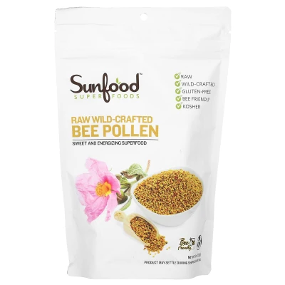 Sunfood - Raw Wild-Crafted Bee Pollen | 8 oz (227 g)