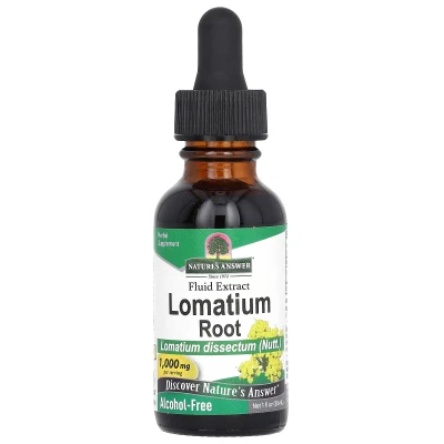 Nature's Answer - Lomatium Root | Alcohol-Free | 1 | 000 mg | 1 fl oz (30 ml)