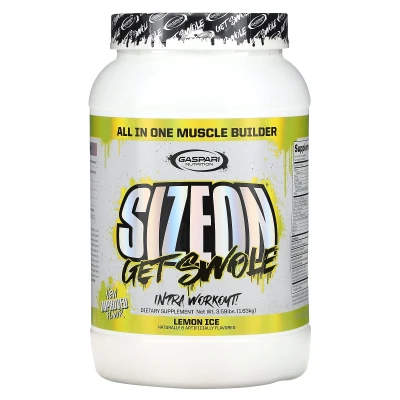 Gaspari Nutrition - SizeOn | All In One Muscle Builder | Lemon Ice | 3.59 lbs (1.63 kg)