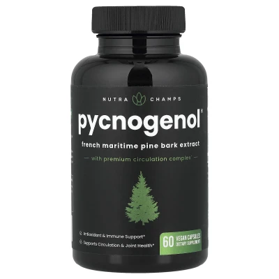 NutraChamps - Pycnogenol® | 60 Vegan Capsules