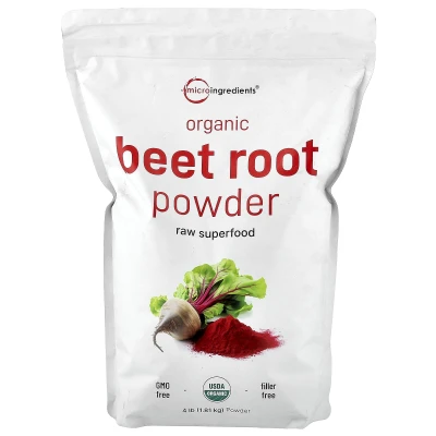 Micro Ingredients - Organic Beetroot Powder | 1.81 kg (4 lb)