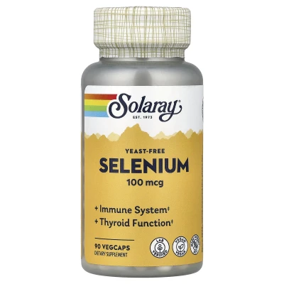 Solaray - Selenium | 100 mcg | 90 veg caps