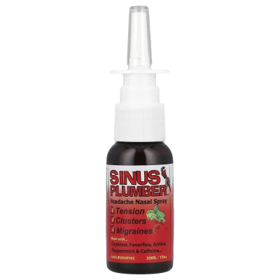 Greensations - Sinus Plumber™ | Headache Nasal Spray | 1 fl oz (30 ml)