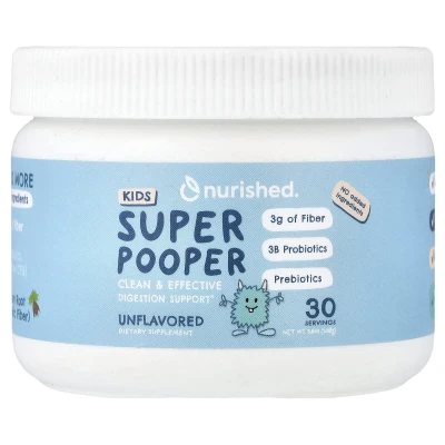 Nurished - Kids Super Pooper | Unflavoured | 108 g (3.8 oz)