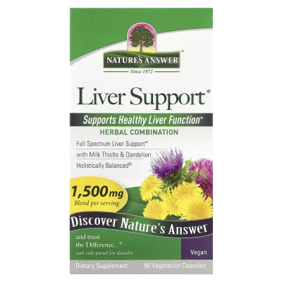 Nature's Answer - Liver Support | 90 Vegetarian Capsules