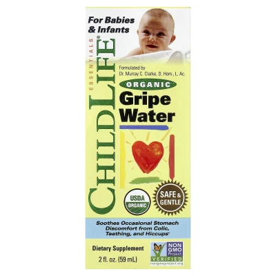 ChildLife Essentials - Organic Gripe Water | 2 fl oz (59.15 ml)