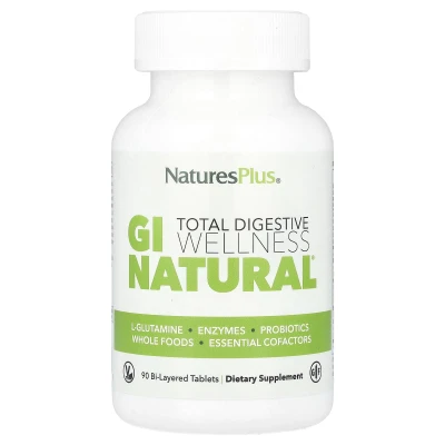 NaturesPlus - Total Digestive Wellness | GI Natural® | 90 Bi-Layered Tablets