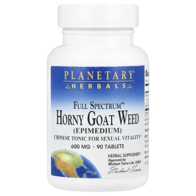Planetary Herbals - Full Spectrum™ Horny Goat Weed | 90 Tablets