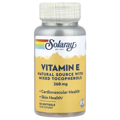 Solaray - Vitamin E | 50 Softgels