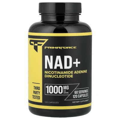 Primaforce - NAD+ | 120 Capsules (500 mg per Capsule)