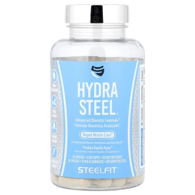 SteelFit - Hydra Steel® | Rapid Water Loss | 80 Capsules