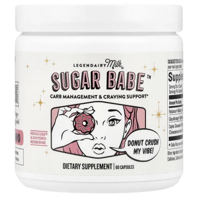 Legendairy Milk - Sugar Babe™ | Carb Management & Craving Support | 60 Capsules