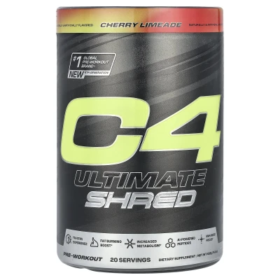 C4 / Cellucor - C4® Ultimate Shred | Pre-Workout | Cherry Limeade | 14.2 oz (402 g)