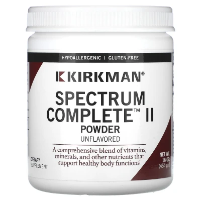 Kirkman Labs - Spectrum Complete II Powder | Unflavored | 16 oz (454 gm)