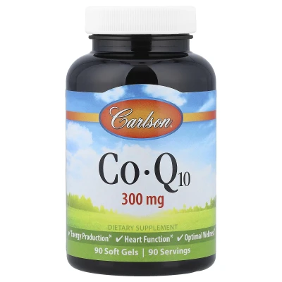Carlson - CoQ10 | 300 mg | 90 Soft Gels