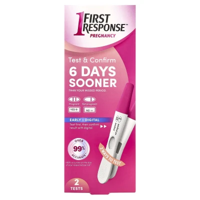 First Response - Test & Confirm Pregnancy Test | 2 Tests