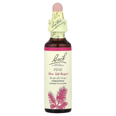 Bach - Original Flower Remedies | Pine | 0.7 fl oz (20 ml)