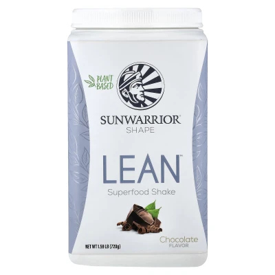 Sunwarrior - Shape | Lean™ Superfood Shake | Chocolate | 1.59 lb (720 g)