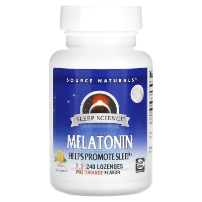 Source Naturals - Melatonin | Orange | 240 Lozenges