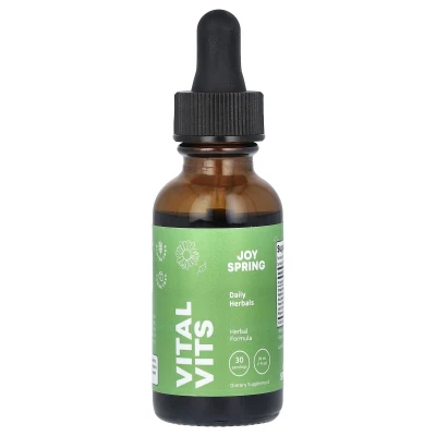 JoySpring - Vital Vits | Daily Herbals | 1 fl oz (30 ml)