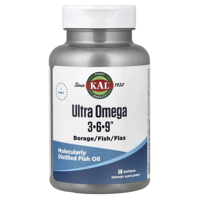 KAL - Ultra Omega 3-6-9™ | 50 Softgels