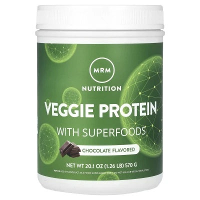 MRM Nutrition - Veggie Protein with Superfoods | Chocolate | 1.26 lb (570 g)