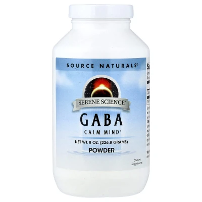 Source Naturals - Serene Science® | GABA Powder | 8 oz (226.8 g)