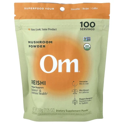 Om Mushrooms - Mushroom Powder | Reishi | 7.05 oz (200 g)