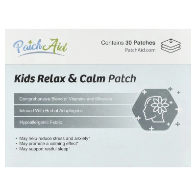 PatchAid - Kids Relax & Calm Patch | 30 Patches