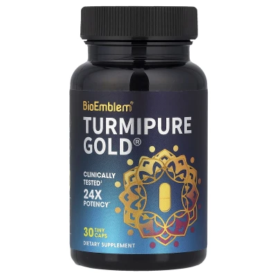 BioEmblem - Turmipure Gold® | 30 Tiny Caps (300 mg per Cap)