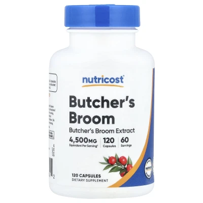Nutricost - Butcher's Broom | 120 Capsules (150 mg per Capsule)