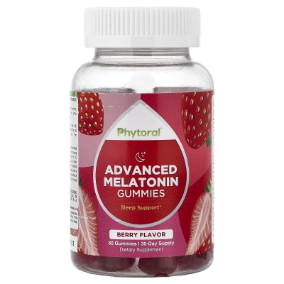 Phytoral - Advanced Melatonin Gummies | Berry | 60 Gummies