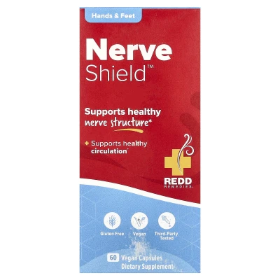 Redd Remedies - Nerve Shield™ | Hands & Feet | 60 Vegan Capsules