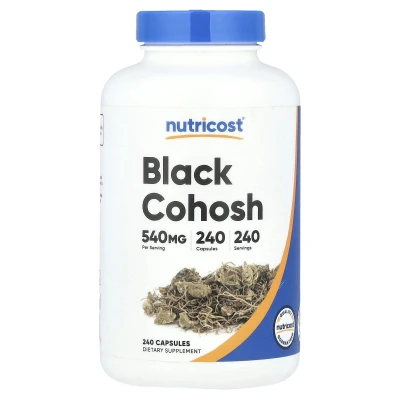 Nutricost - Black Cohosh | 540 mg | 240 Capsules