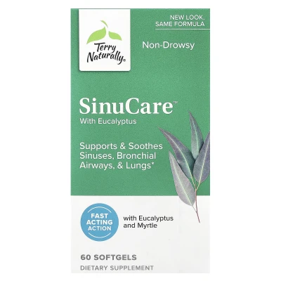Terry Naturally - SinuCare™ with Eucalyptus | 60 Softgels