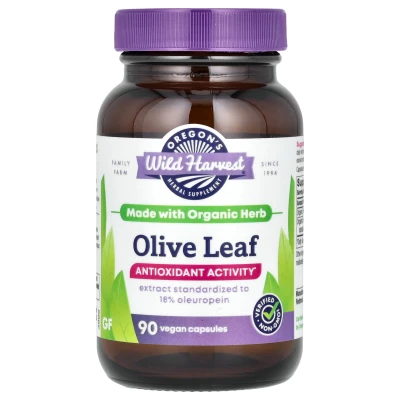 Oregon's Wild Harvest - Olive Leaf | 90 Vegan Capsules
