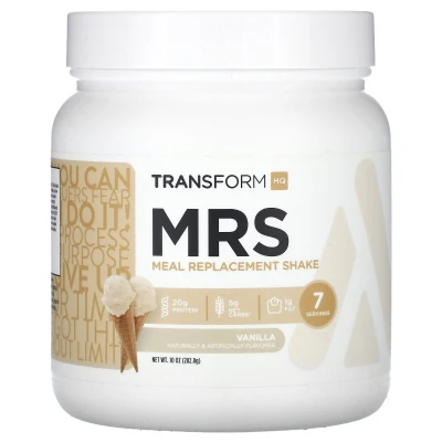 TransformHQ - MRS | Meal Replacement Shake | Vanilla | 10 oz (282.8 g)