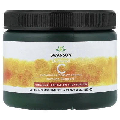Swanson - Buffered C Powder | Unflavored | 4 oz (113 g)