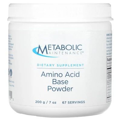 Metabolic Maintenance - Amino Acid Base Powder | 7 oz (200 g)