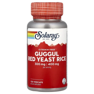 Solaray - Guggul | Red Yeast Rice | 120 VegCaps