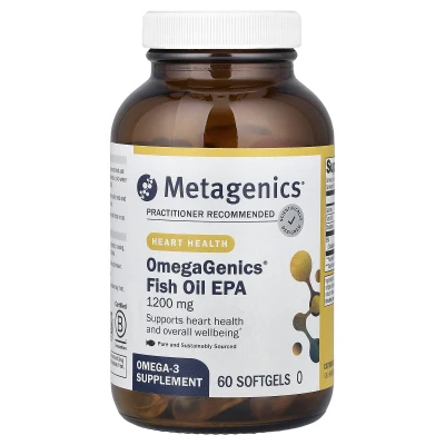 Metagenics - OmegaGenics® | Fish Oil EPA | 1 | 200 mg | 60 Softgels