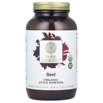 Pure Synergy - Beet | Organic Juice Powder | 6.4 oz (180 g)