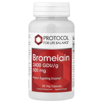 Protocol for Life Balance - Bromelain | 500 mg | 90 Veg Capsules