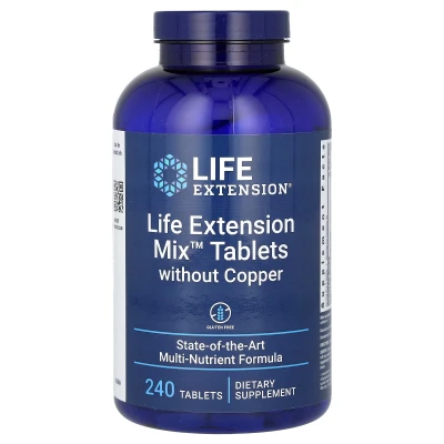 Life Extension - Mix Tablets Without Copper | 240 Tablets