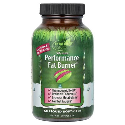 Irwin Naturals - V02 Max | Performance Fat Burner | 60 Liquid Soft-Gels