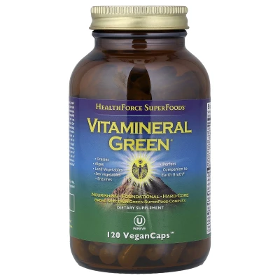 HealthForce Superfoods - Vitamineral Green® | 120 VeganCaps™