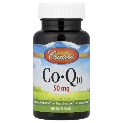 Carlson - CoQ10 | 50 mg | 60 Soft Gels